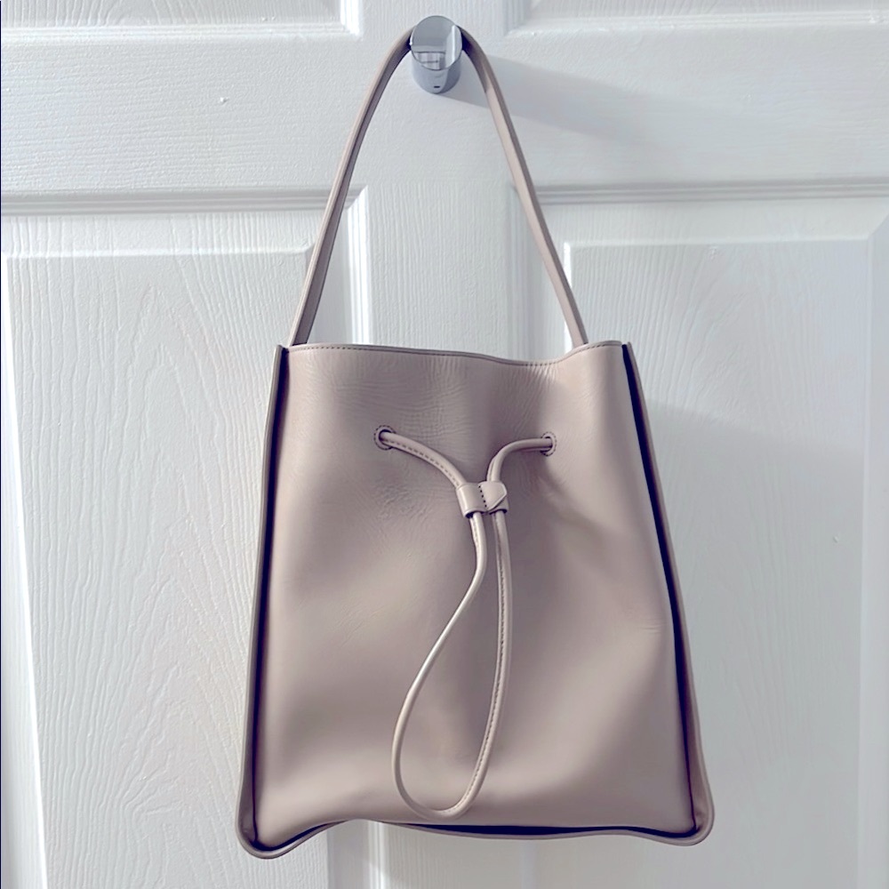 3.1 Phillip Lim Soleil Large Leather Bucket Bag Feather